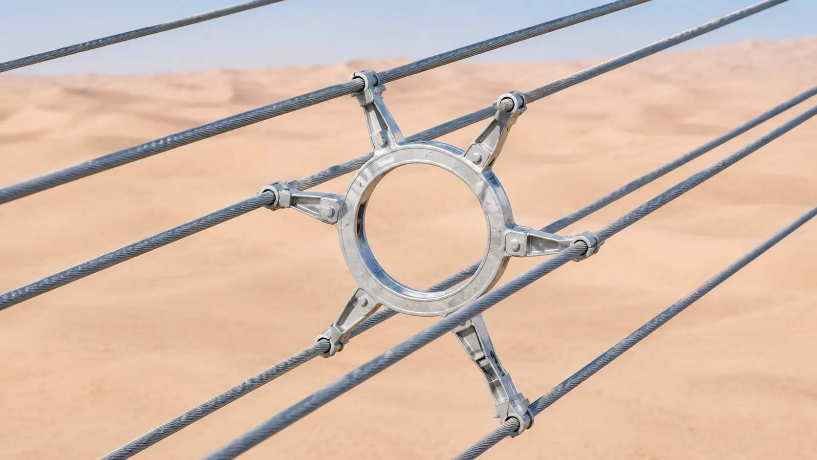 Spacer Dampers, close up