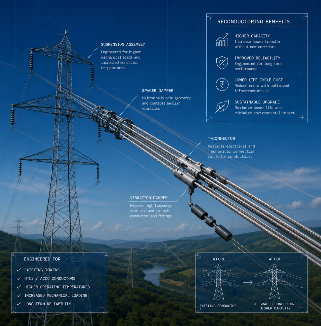 Reconductoring & Line Uprating